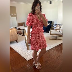 Fun, flirty, floral dress